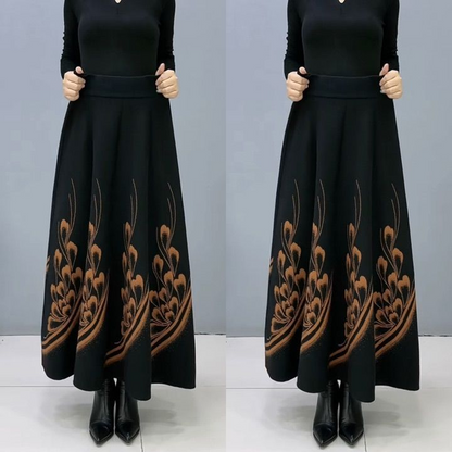 👗🎀【S-3XL】Fusta de lână îngroșată de toamnă și iarnă 3798692