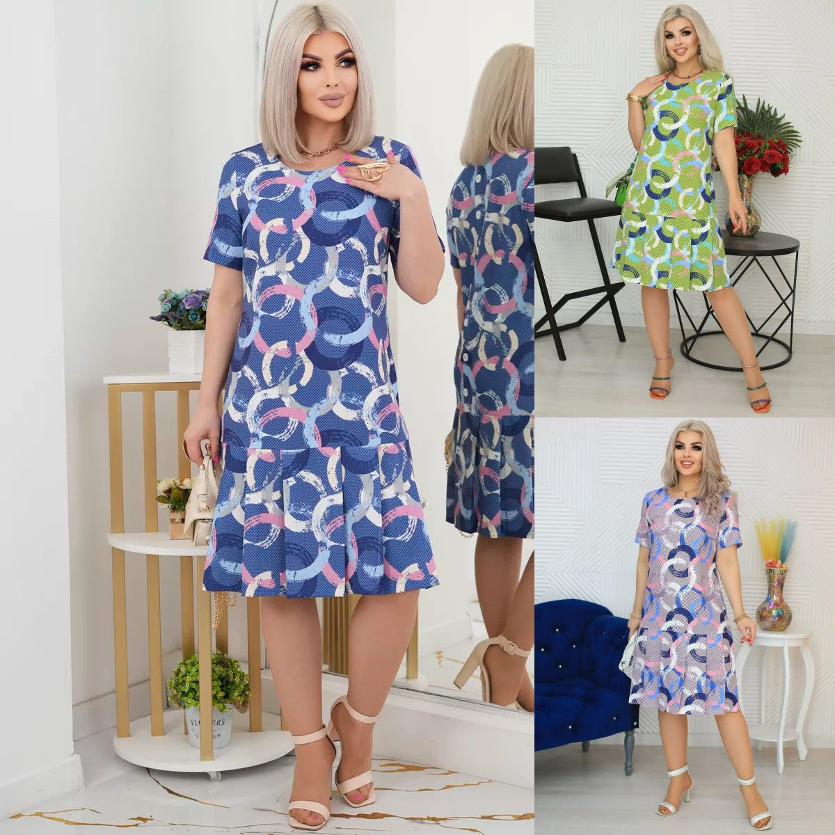 💝【S-5XL】Rochie la modă de înaltă calitate 3675972