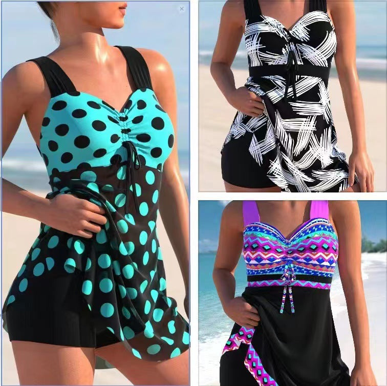 🩱🏖️[S-4XL] 2024 nou costum de baie imprimat pentru femei--3689496