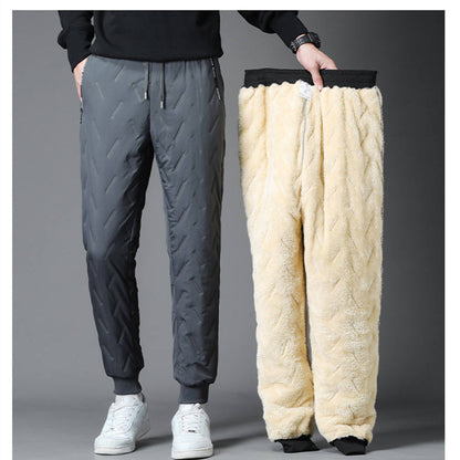 💥【M-7XL】Pantaloni unisex din bumbac din lână, impermeabili și rezistenți la vânt 3785754