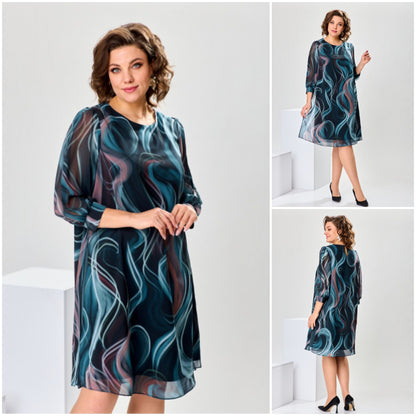 🔥🍁【S-5XL】💖2025 rochie casual de zi cu zi noua, eleganta, de inalta calitate, tesatura usoara