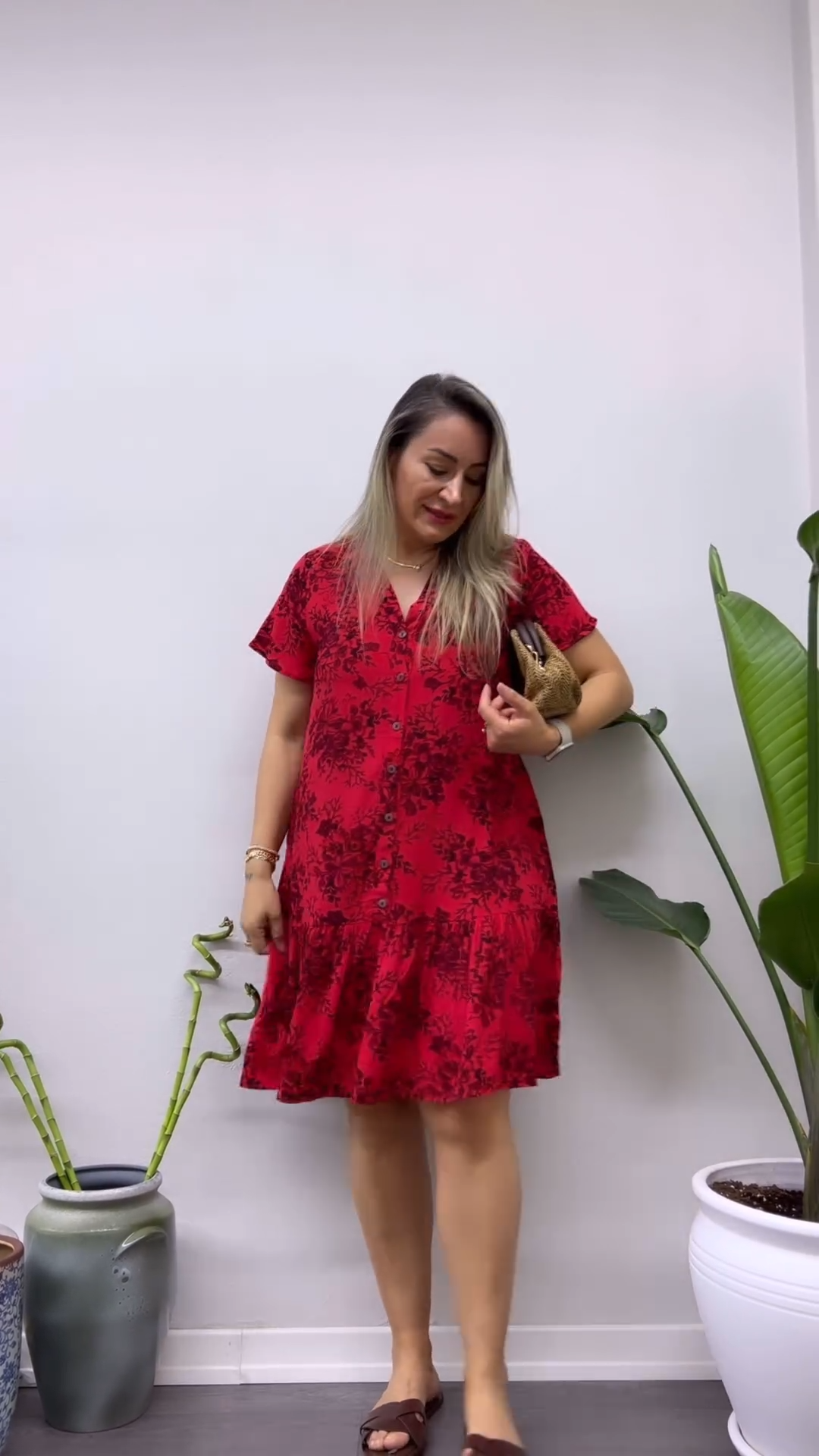 🔥🔥【L-5XL】Rochie scurtă cu imprimeu colorat🥰🥰Cash on delivery în România 3694462