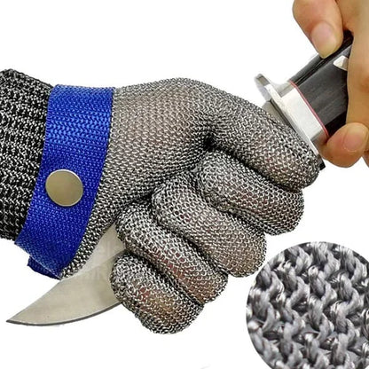 🔥🔥Grad alimentar din oțel inoxidabil din oțel inoxidabil Mesh Metal Glove