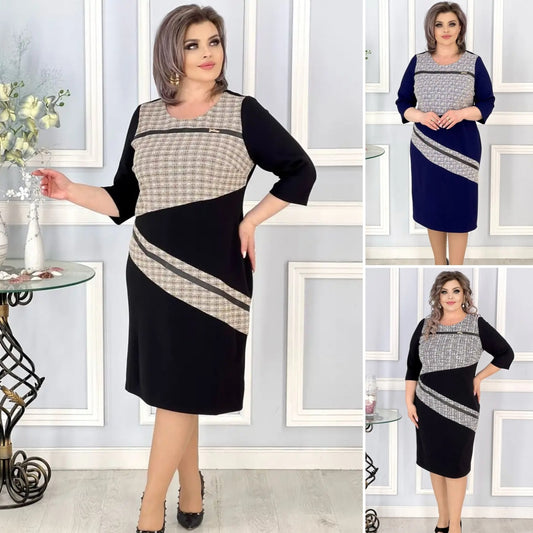 💖💖【S-5XL】Noua rochie eleganta de inalta calitate pentru toamna si iarna 3855673