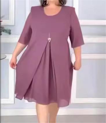 【🏆 Cele mai bine vândute produse】🔥🥰【S-5XL】2024 Rochie simpla multicolora