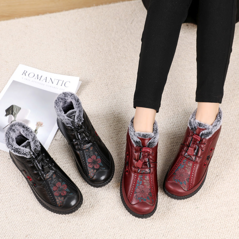 🔥🔥【35-41】 Botine italiene anti-alunecare din piele naturală pentru femei 3771568