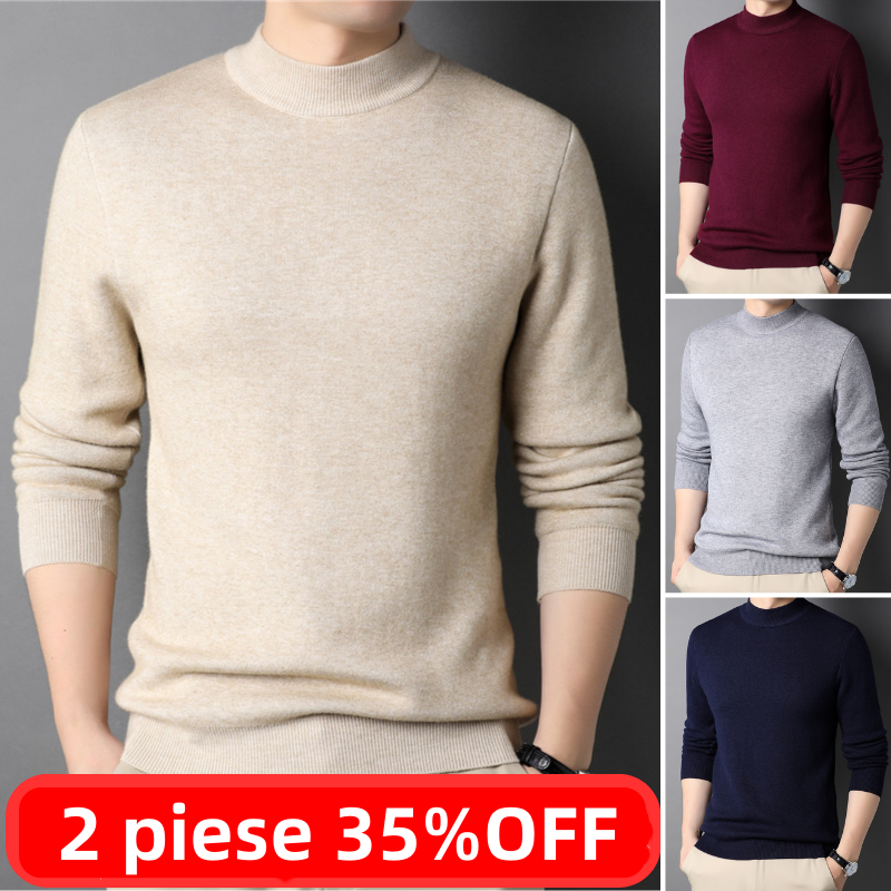 🔥【 50% OFF】【M-4XL】 Cămașă pentru bărbați cu guler de cașmir 3852804