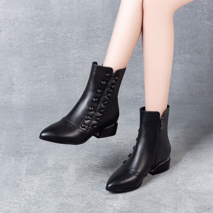 👢【35-40】2024 cizme noi toamna piele dama 3743060